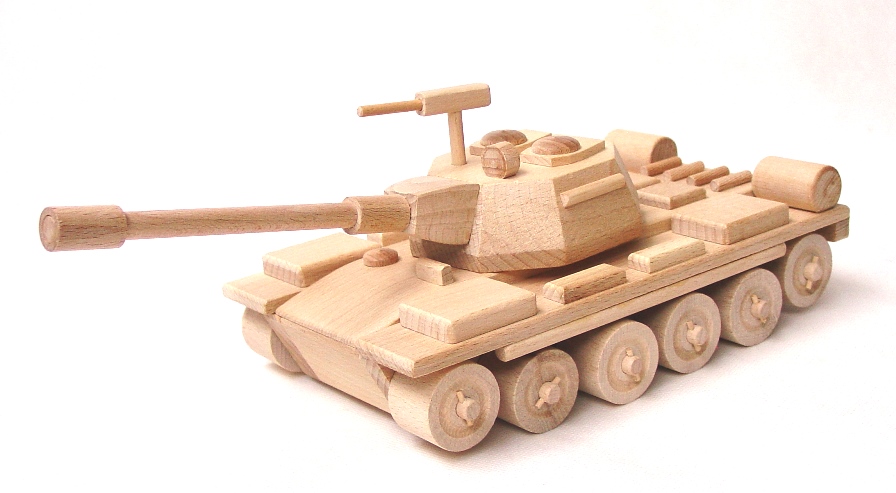 Drevený tank ruský