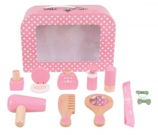 Bigjigs Toys drevená kozmetická súprava