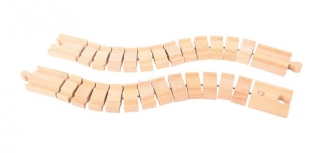 Bigjigs Rail Ohybná koľaj 2 kusy
