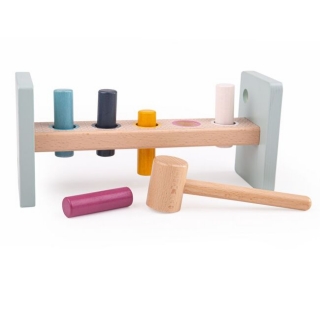 Bigjigs Toys Drevená Zatĺkačka 100% FSC