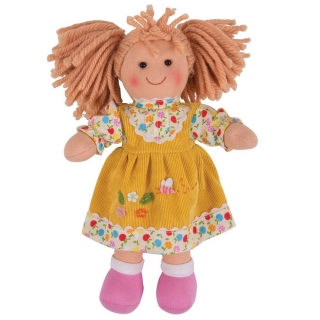 Bigjigs Toys Látková bábika Daisy 28 cm