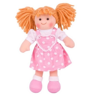 Bigjigs Toys Látková bábika Ruby 28 cm
